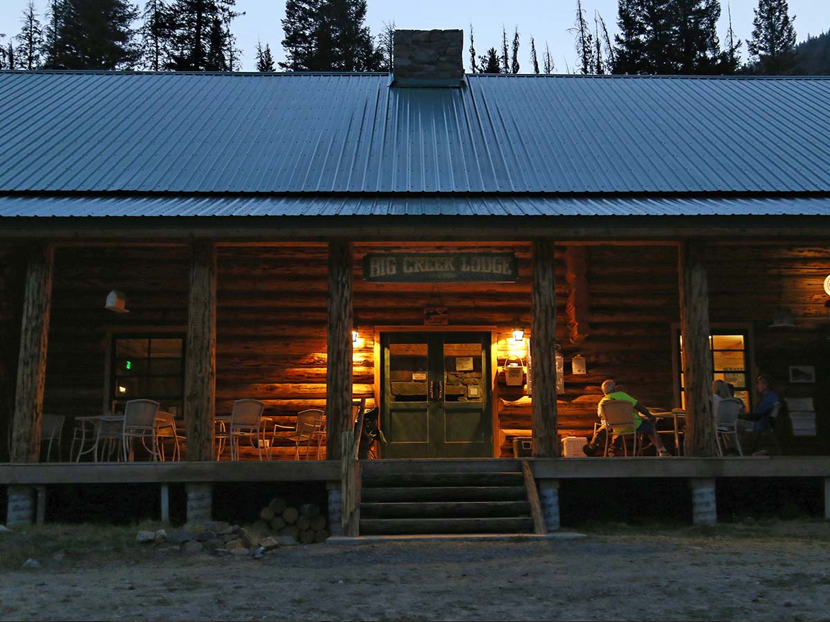 stay at Big Creek Lodge